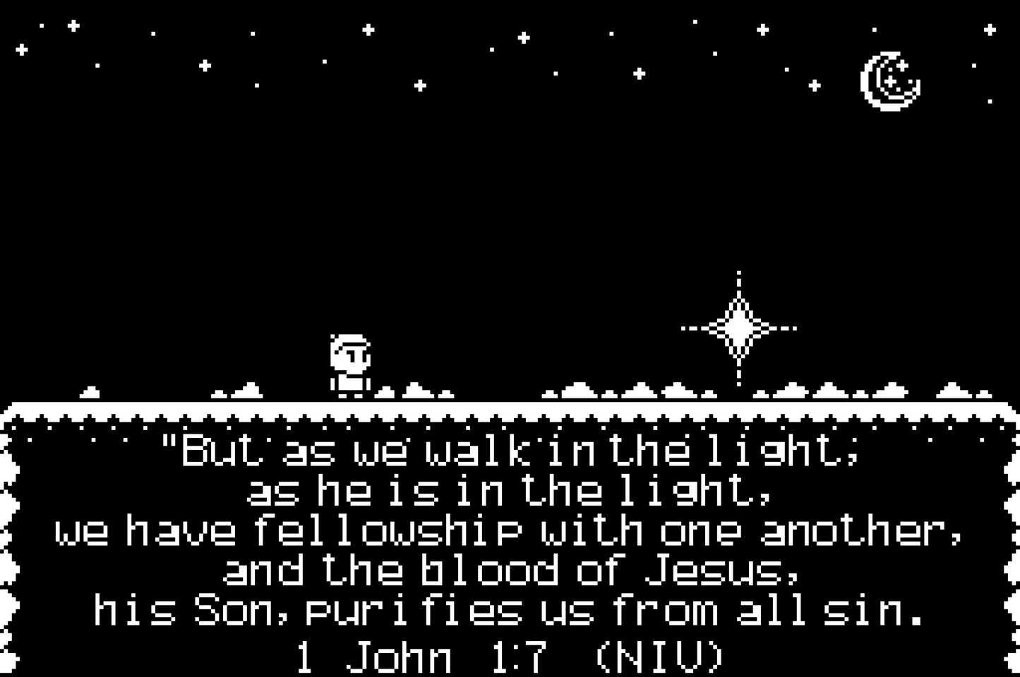 1 John 1:7 T-Shirt - HolyPixels