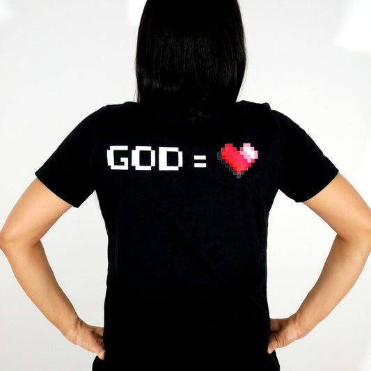 God Is Love Women's T-Shirt - HolyPixels