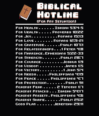 Biblical Hotline Women's T-Shirt - HolyPixels