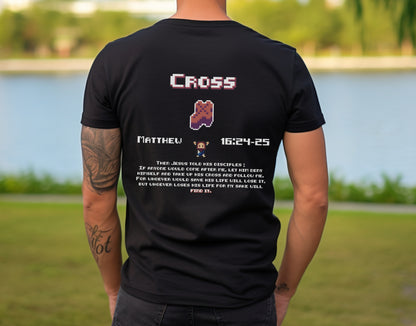 Cross T-Shirt - HolyPixels