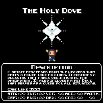 The Holy Dove Sweatshirt - HolyPixels