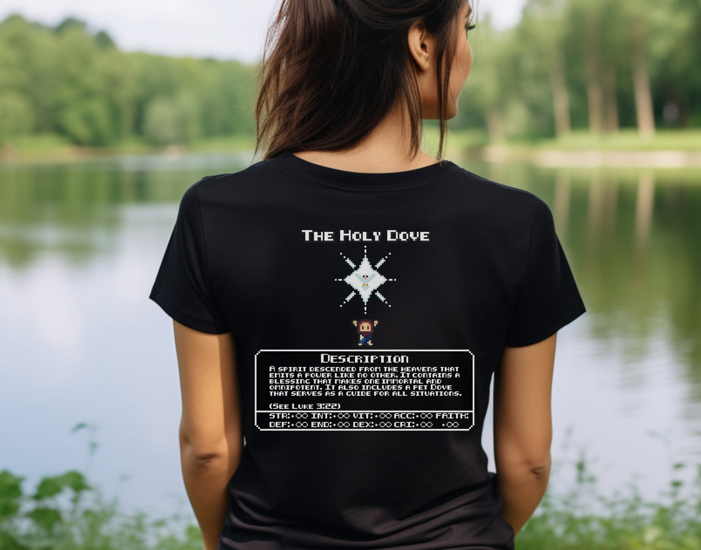 The Holy Dove Women's T-Shirt - HolyPixels
