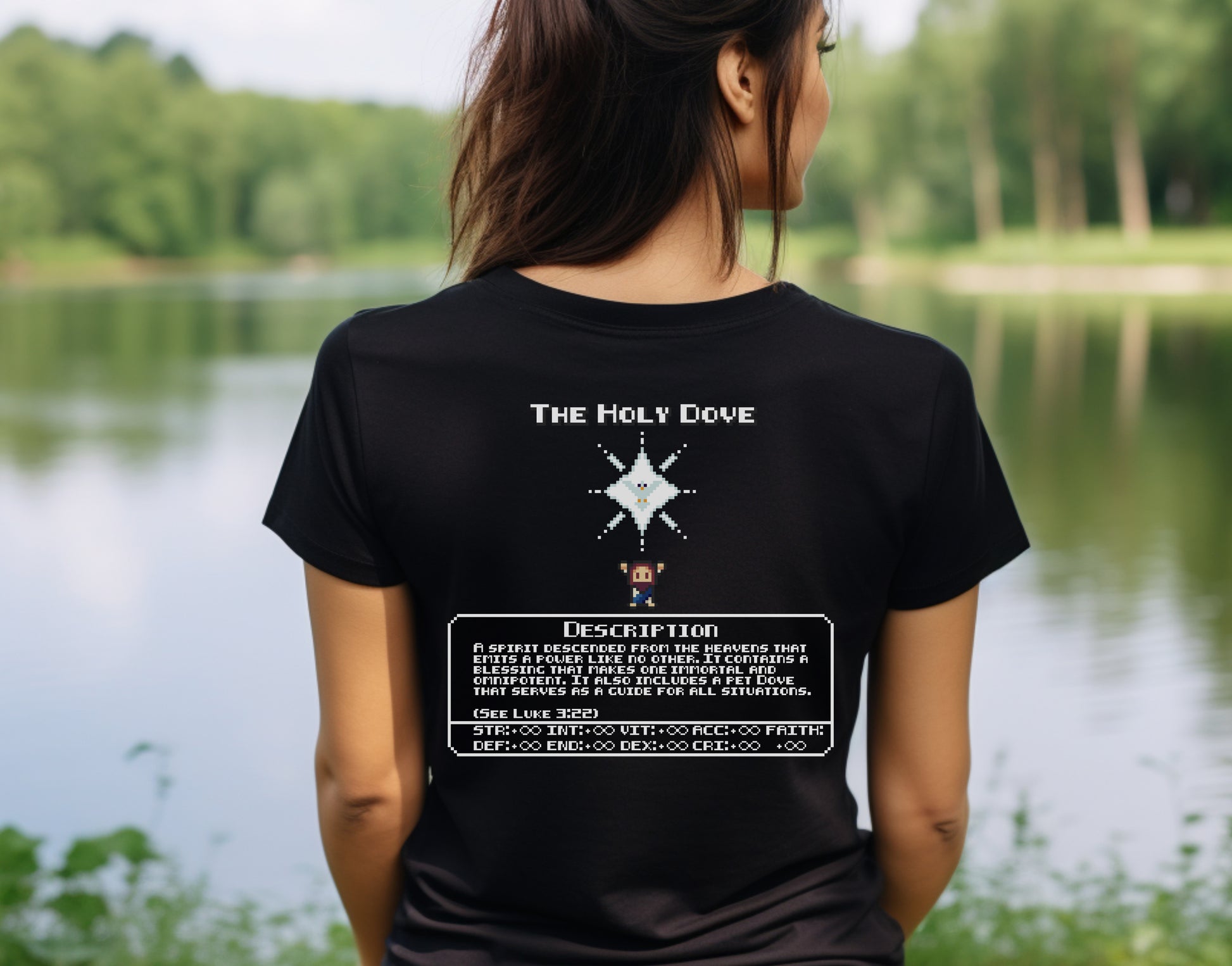 The Holy Dove Women's T-Shirt - HolyPixels
